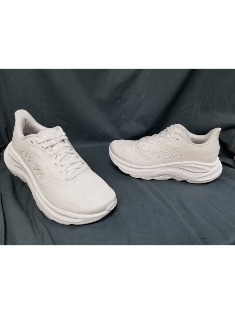 Hoka One One Clifton 11 Sneakers Mesh White Women's Size 8 NEW NO BOX!